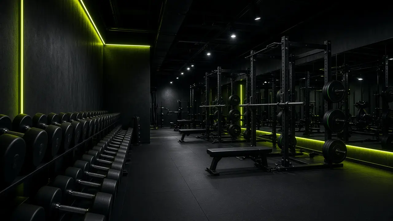 Estrutura de Iron Jungle Academia